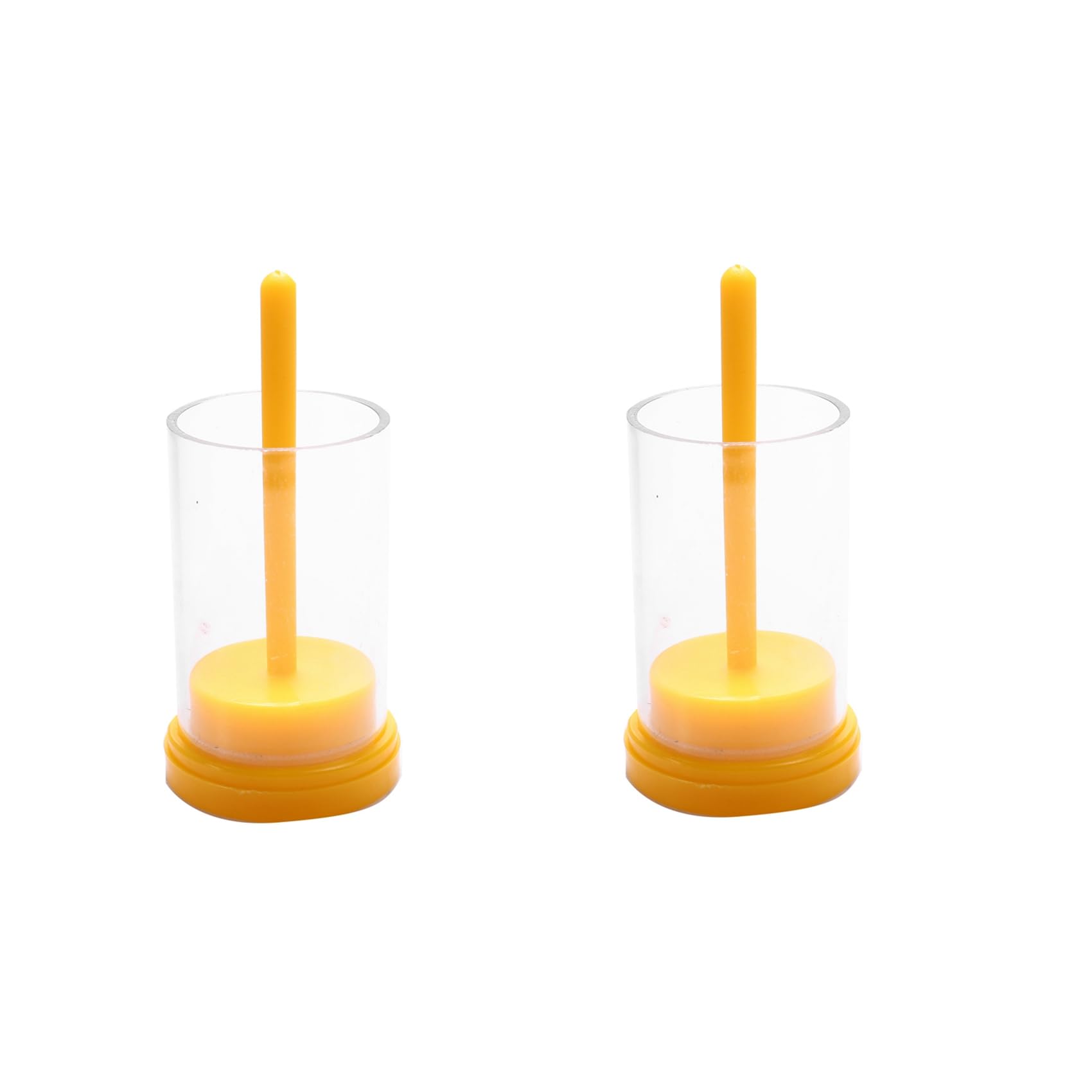 Jnchdghwa 2X Plastic Queen Bee Marking Cage W/Plunger Beekeeping Equipment Without Hurting It