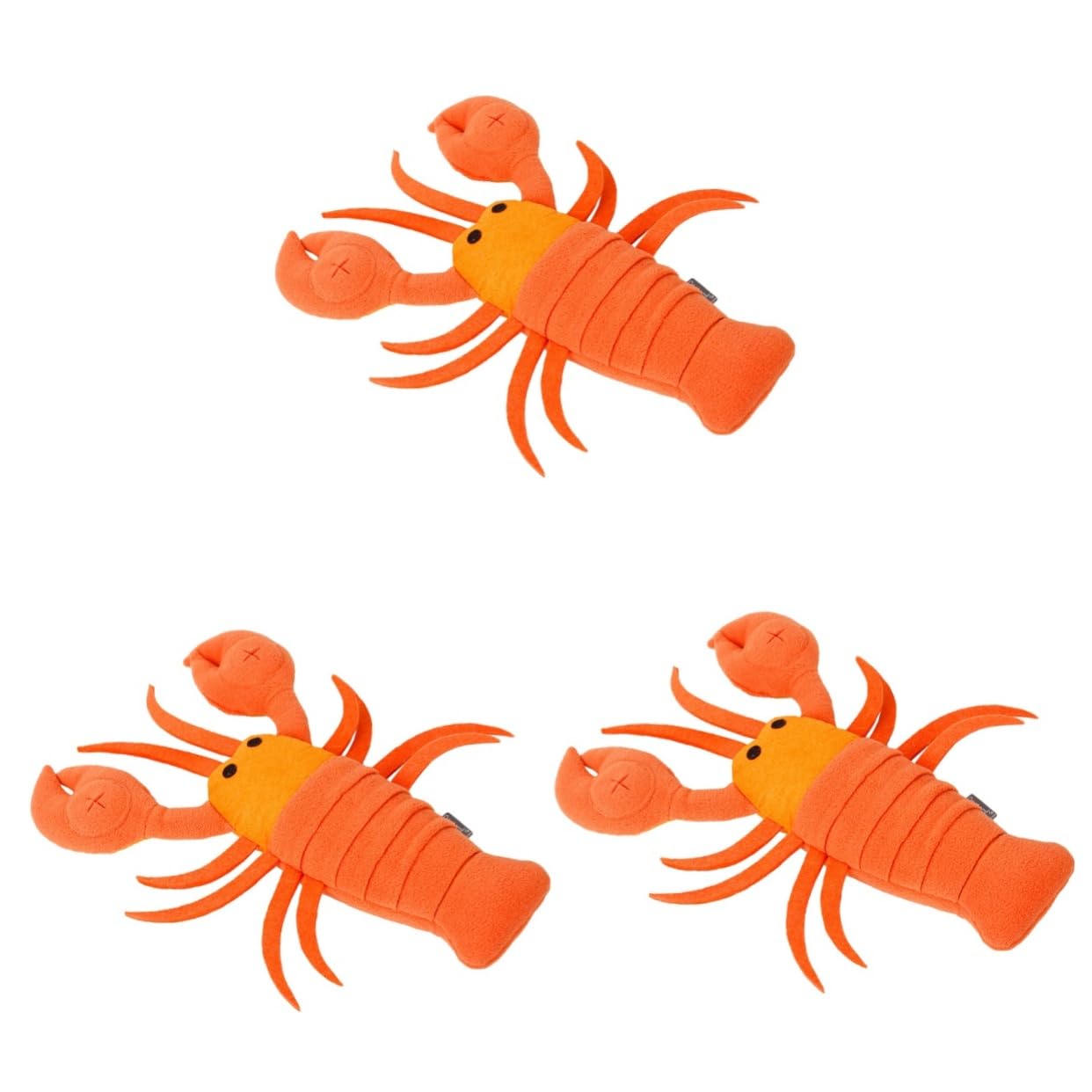 Angoily 3stücke Pet Snuffle Toy Für Hunde Cartoon-Lobster Design Interaktive Futter Und Trainingsmatte Fördert Langsames Fressen Und Schnüffelspiel Für Tägliche Beschäftigung Und