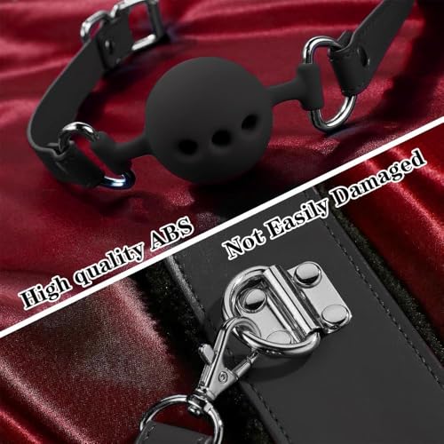 Image of BDSM Bondage Restraints for Adult Toys, 12 Pcs Bondage Gear and Accessories Sex Toys for Women and Couples