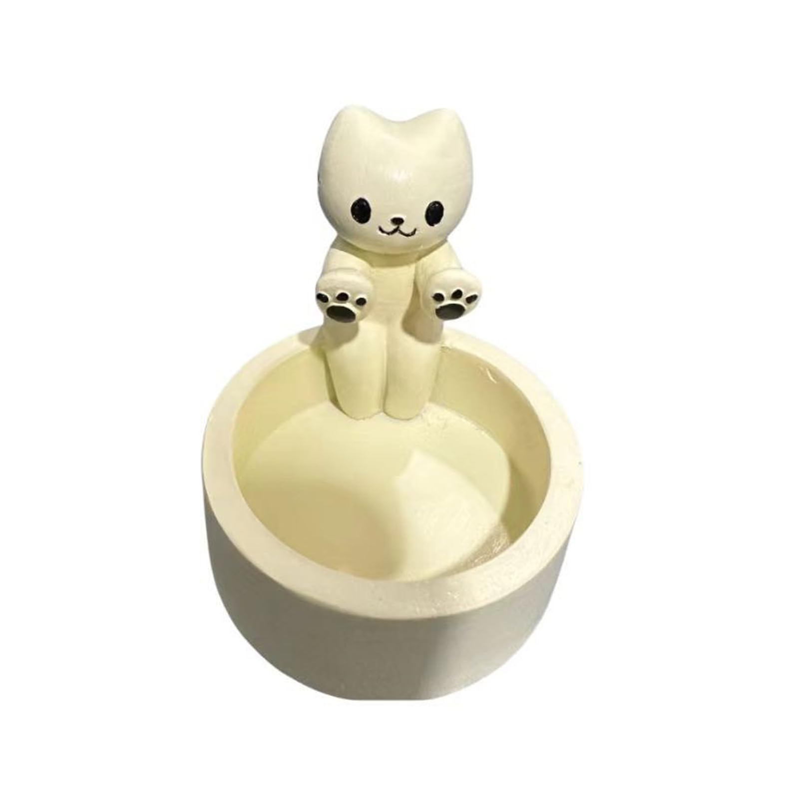 JUYAXIN Cats Holders Candlestick Kitten Tealight Table Ornament Resin Candlesticks Home Decors Cats Candlestick
