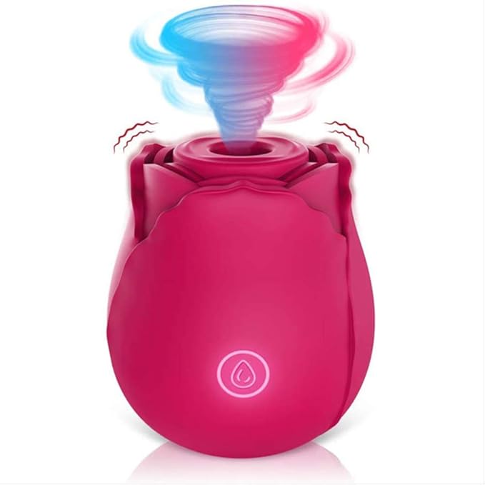 Vibrador De Succión De Vagina Con Forma De Rosa, Succionador ...