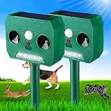 【Seguro y humanizado】 El repelente de gatos no contiene productos químicos ni pesticidas, es seguro para humanos y mascotas. El ahuyentador ultrasónico para gatos utiliza ondas ultrasónicas y LED parpadeantes para repeler a los animales sin dañarlos ni causar daños ambientales, sin trampas.