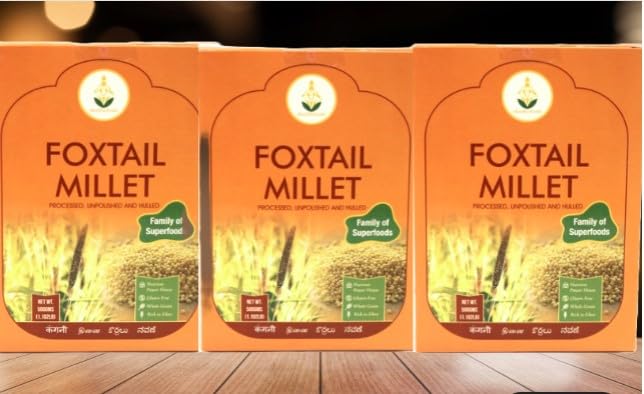 Shastha Foxtail Millet (Pack Of 3) Each-500 Gms (B-A)