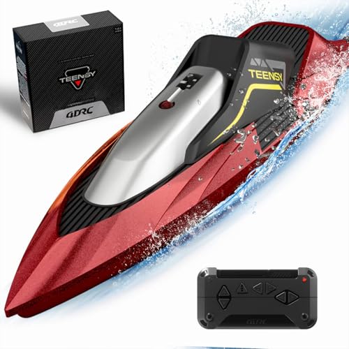 4DRC Remote Control Boats 2.4GHz Full Proportional Mini RC Jet Boat Toys,Boats for Pools and Lakes,akes,Bathtub Toy Boats with Whole Body Waterproof,Gift for Adults Boys & Girls