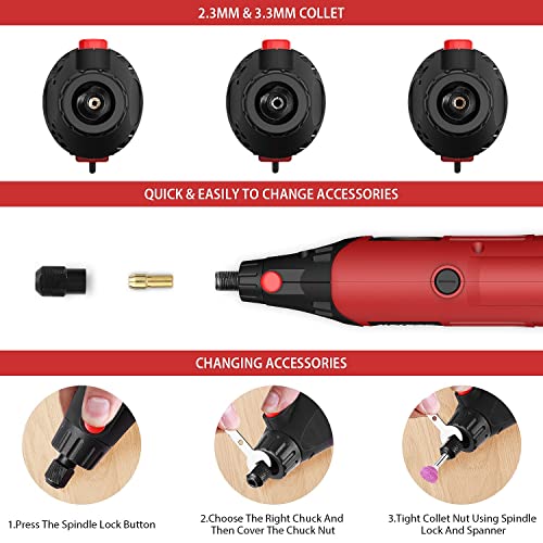 Hainar Strumento multifunzione 160 W, velocità