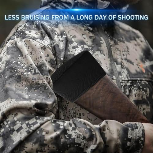 HOUSON Gewehr Rückstoßdämpfer, Gewehr-Schaftpolster Recoil Pad Airsoft Rückstoßpolster Shotgun Buttstock Pad
