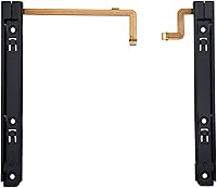 Vista 3 de Original Right and Left Slide Rail Replacement,Replace Broken/Worn Slider Rails for Nintendo Switch OLED HEG-001 Console with Repair Screwdrivers kit