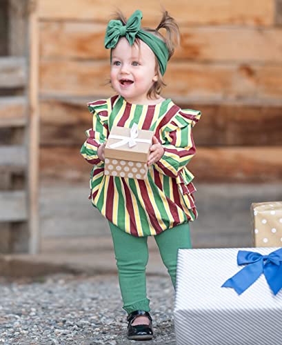 Image of RuffleButts Baby /Toddler Girls Footless Ruffled Tights