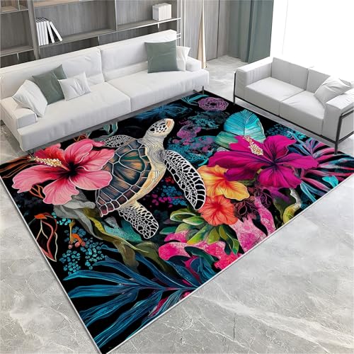 Tapis de bébé rampant doux et lavable pour sécuriser le salon - 6