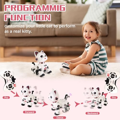 Chat robot télécommandé interactif programmable jouet intelligent garçon fille 8-12 ans