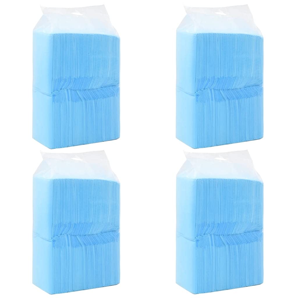 vidaXL 400x Empapadores para Mascota Textil no Tejido Animales de Compañía Casa Hogar Adiestramiento Educación Gasas Orines Micción 90x60 cm