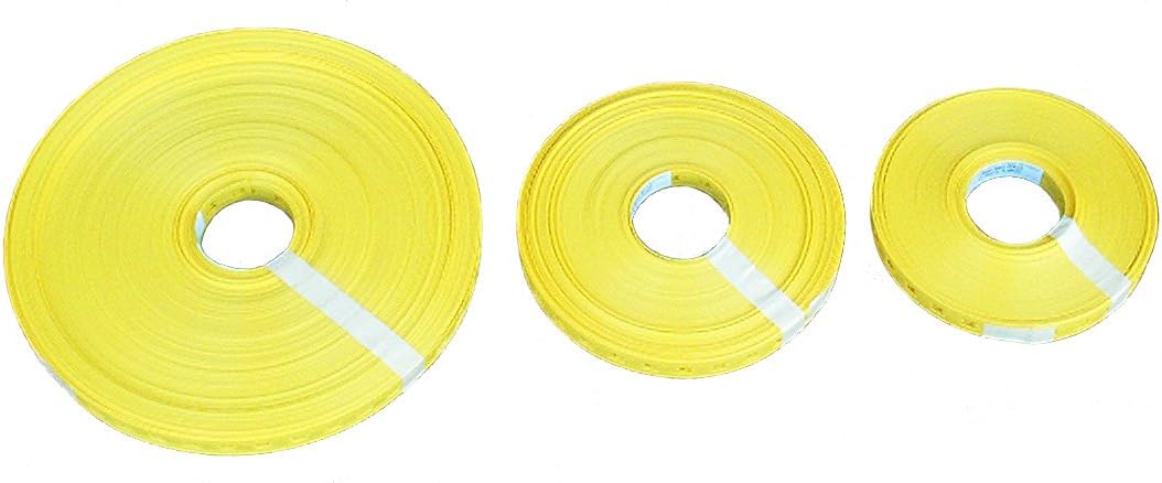 Postal Strapping: Yellow Self-Locking Strapping for USPS Mail Trays EZ Alternative to Postal Kits No Clips Needed 1000 FT $65