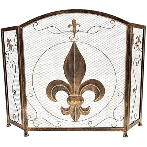 BestGiftEver 3-Panel Fireplace Screen Cover