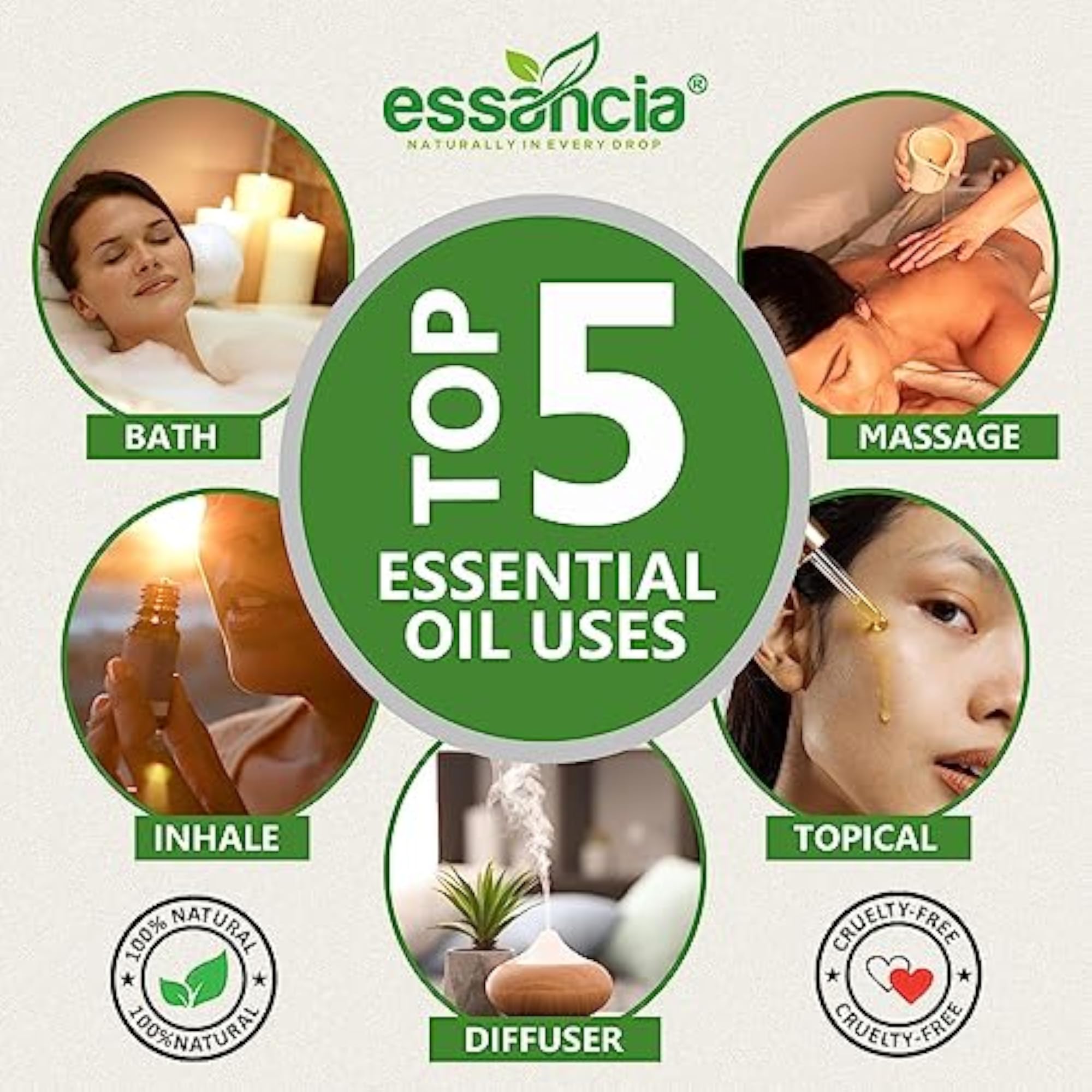 Jasmine Essential Oil, 100% Pure and Natural (30 ML)