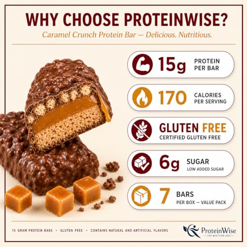 ProteinWise Barras de Proteína Caramelo miniatura 3