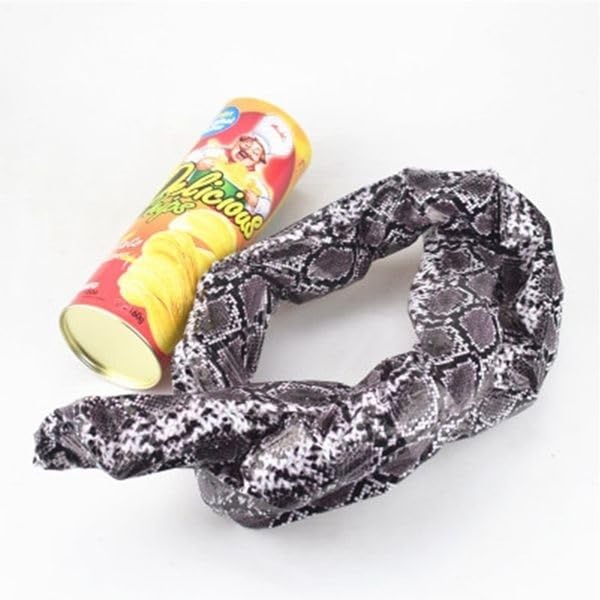 TROONZ in lattina, scherzi del pesce d'aprile | serpente realistico delle patatine fritte può sorprendere,Giocattolo Jump Spring, giocattoli per scherzi di Halloween, scherzi con lattine