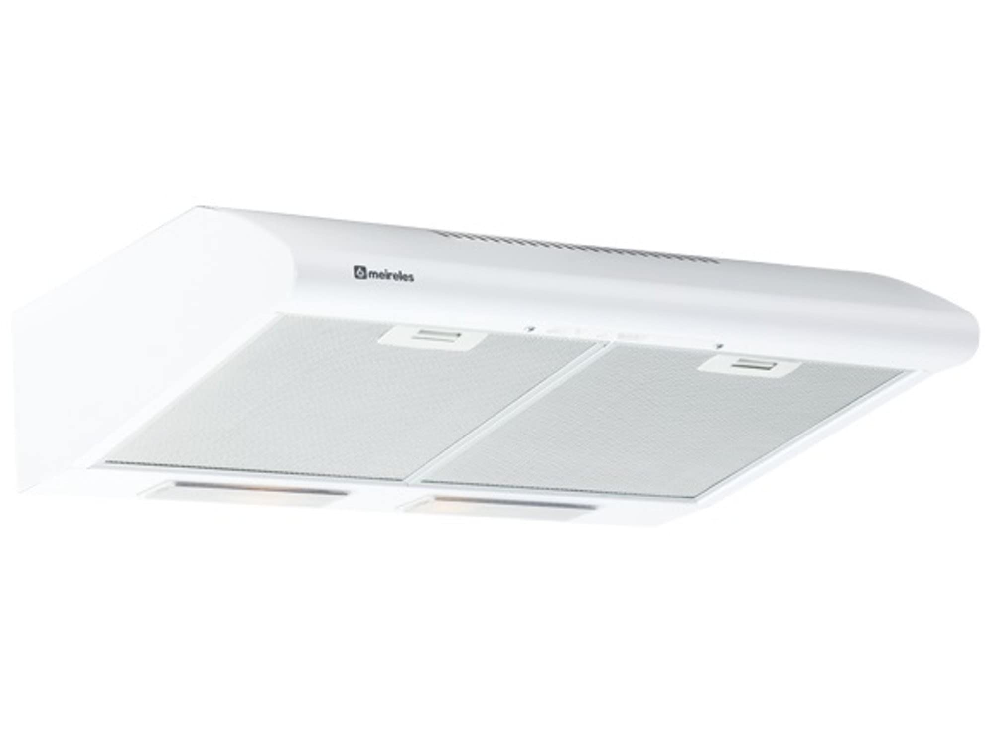 Hotte canalisée Meireles Mec 61 W pour cuisiner sans odeurs sous une lumière LED