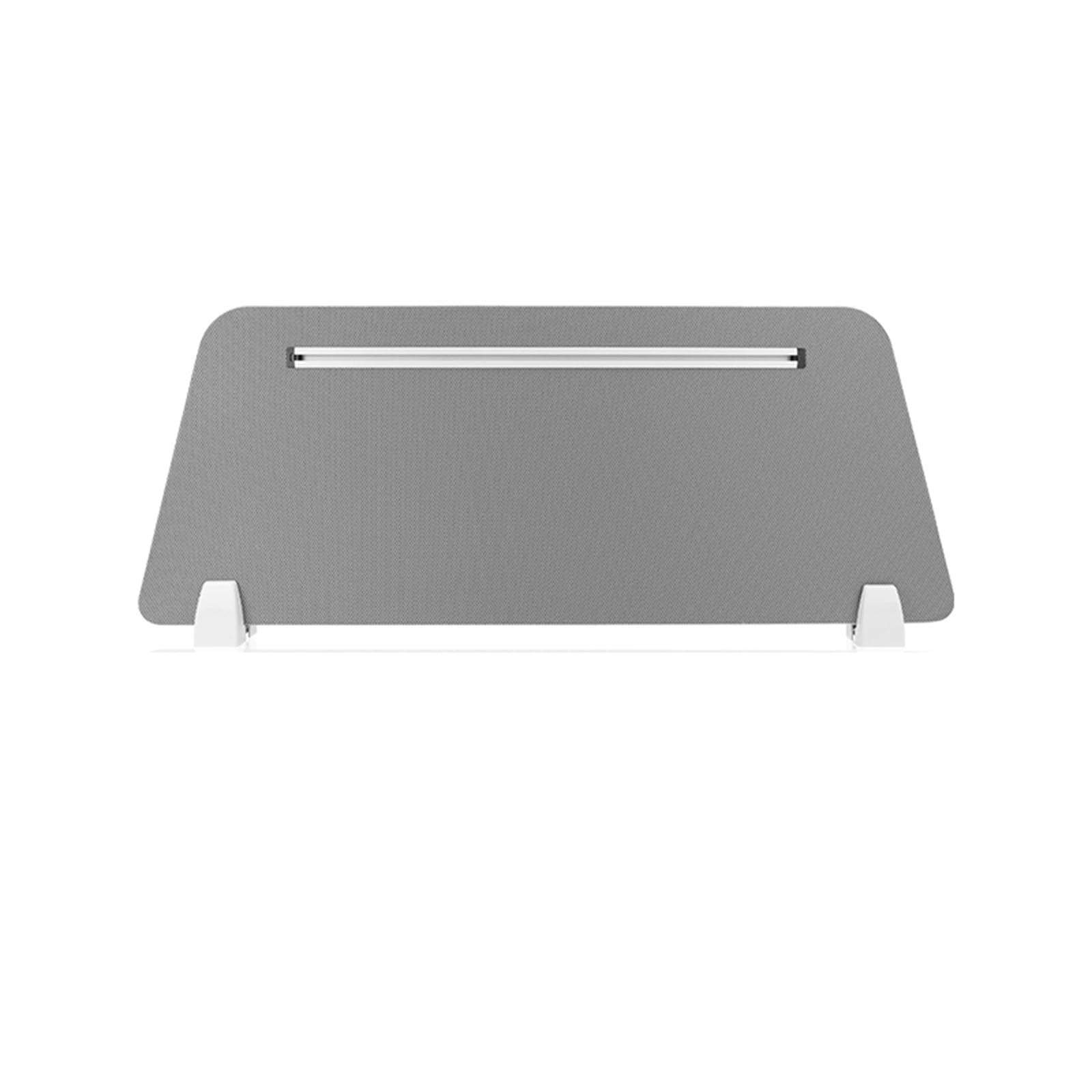 HJYCLFAZU Acoustic Privacy Panel & Desk Divider, Independent for Office, Reduces Distractions, Accessories (Gray, 90cm x 30cm)
