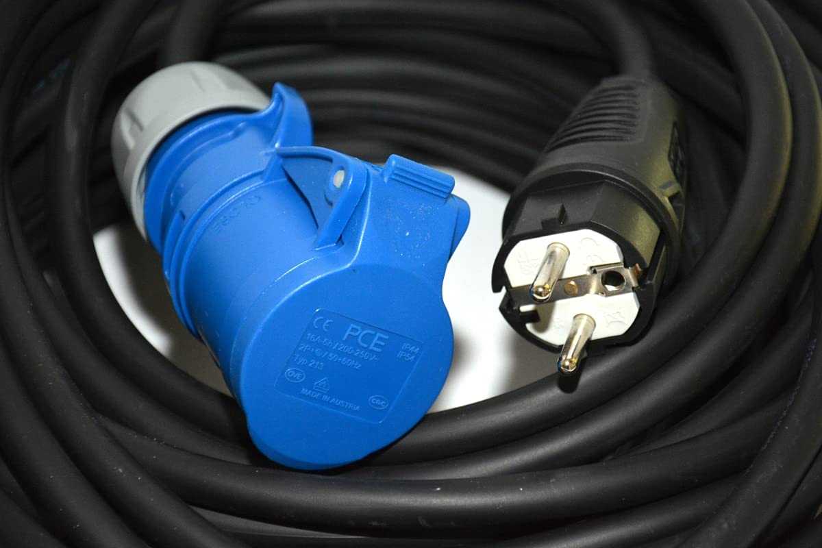 Hilark Cable Tech Adapter kampera H05VV-F 3x1,5 CAMPING 50m CEE