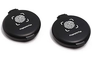 Premium Fingerprint Ink Pad - Enhanced Fingerprinting for ID Security