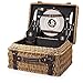 NCAA Michigan Wolverines Champion Picnic Basket with Deluxe Service for Two