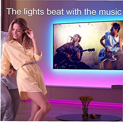 Draadloze Led Tv Achterlicht 60 Led's Waterdichte Romote Control Rgb Strip Light 2m, Binnenverlichting - Image 4