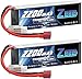 Produktbild Zeee 2S Lipo Akku 7,4V 50C 2200mAh RC Batterie mit Deans T Stecker für RC Auto Truck Flugzeug Heilikopter Boot RC Hobby (2 Packungen)