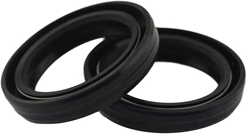 Miniatura 3 de AHL Kit de retenes de aceite de amortiguador de horquilla delantera 1.457 in x 1.929 in x 8/0.413 in para Suzuki GS500E GS500 E 1989-2000 GS550EF /