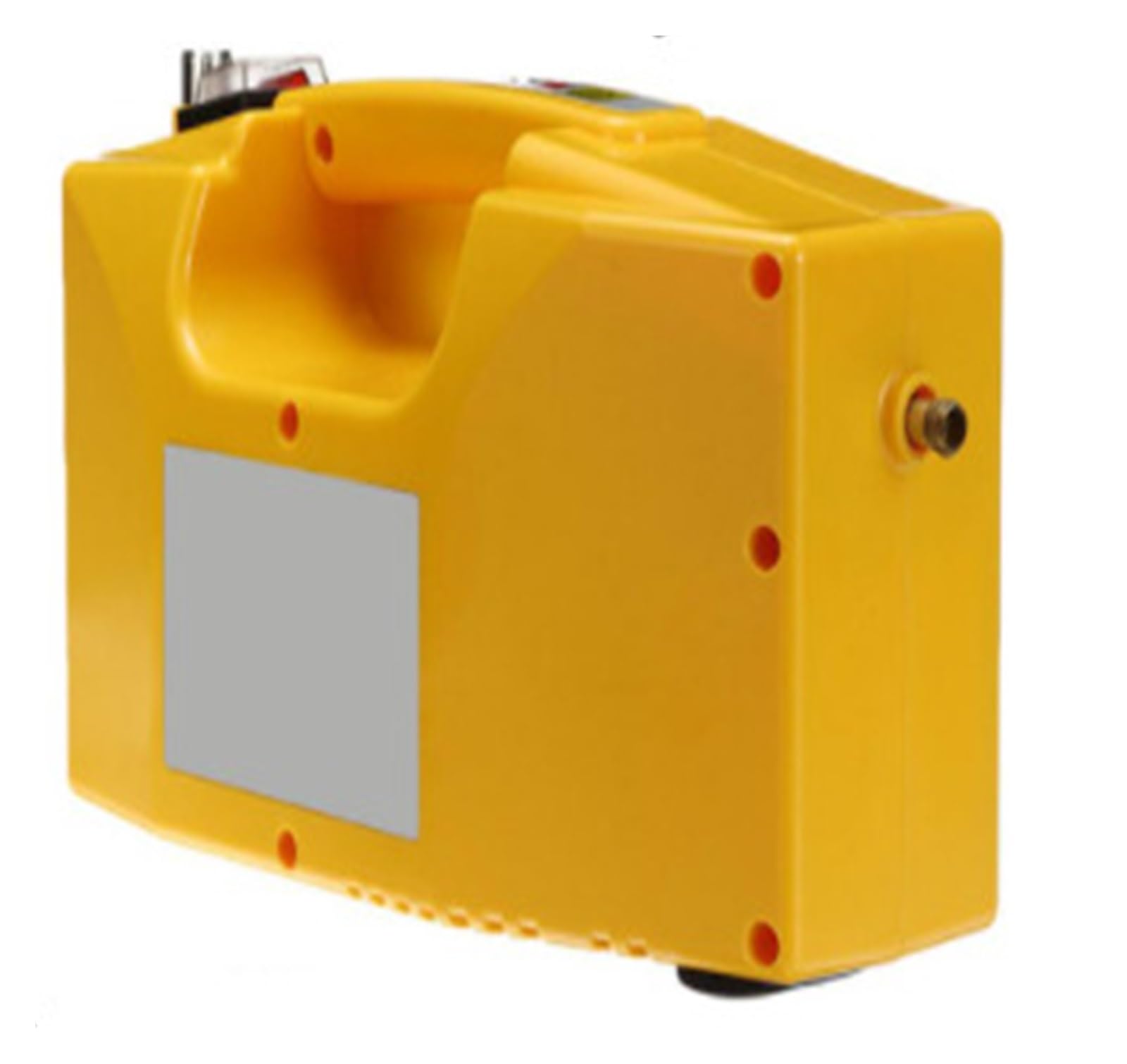 Limpiador a Vapor Industrial, Limpiador de Profesional 3000W, máquina Limpieza Alta presión con generador portátil for Cocina doméstica(Yellow-3000W)