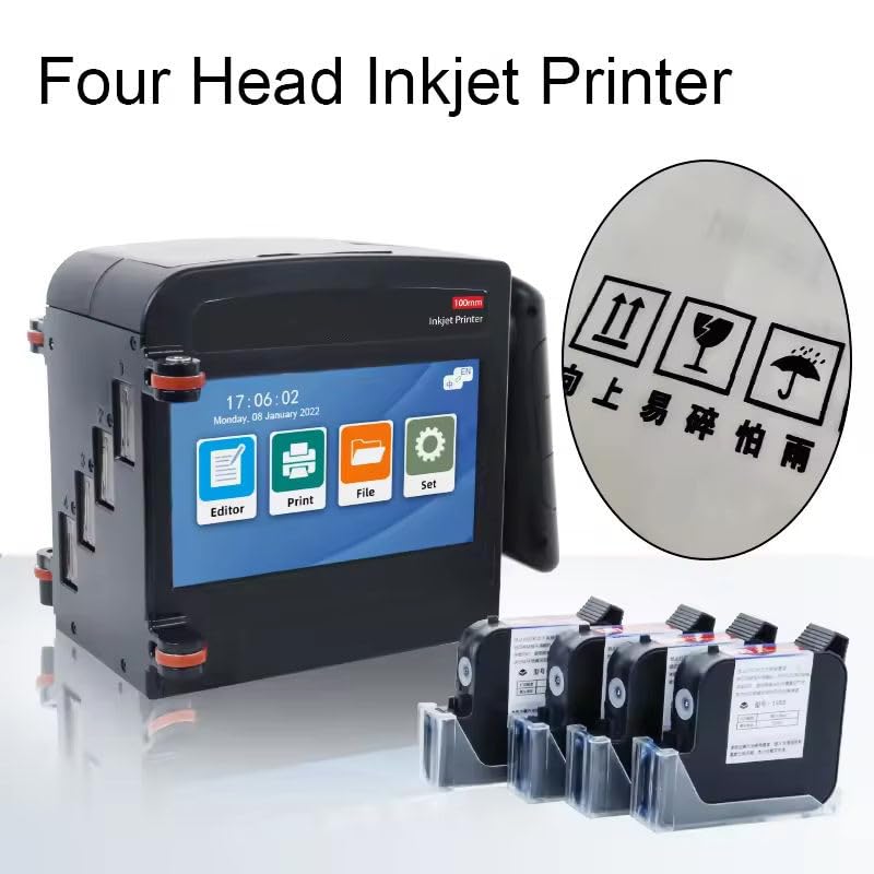 Image of GDNG Automatic 100mm Print Height Large Format Inkjet Printing for Packing Cardboard Boxes