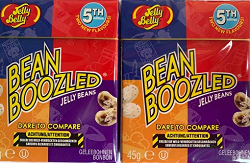 Jelly Belly Beans - Juego de 2 juegos de 5 juegos de estimulador de piernas (45 g)