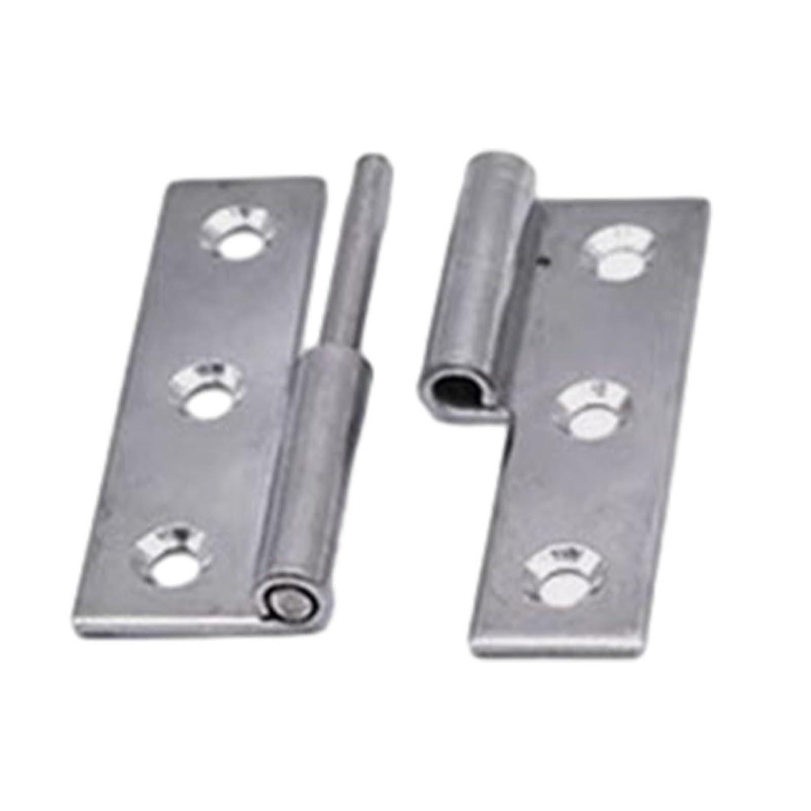 4 Bisagras Pequeñas De Acero De 2 Pulgadas De Largo, Bisagras De Puerta Elevables, Tapa Para Diestros, Bisagra De Bandera De Acero Inoxidable