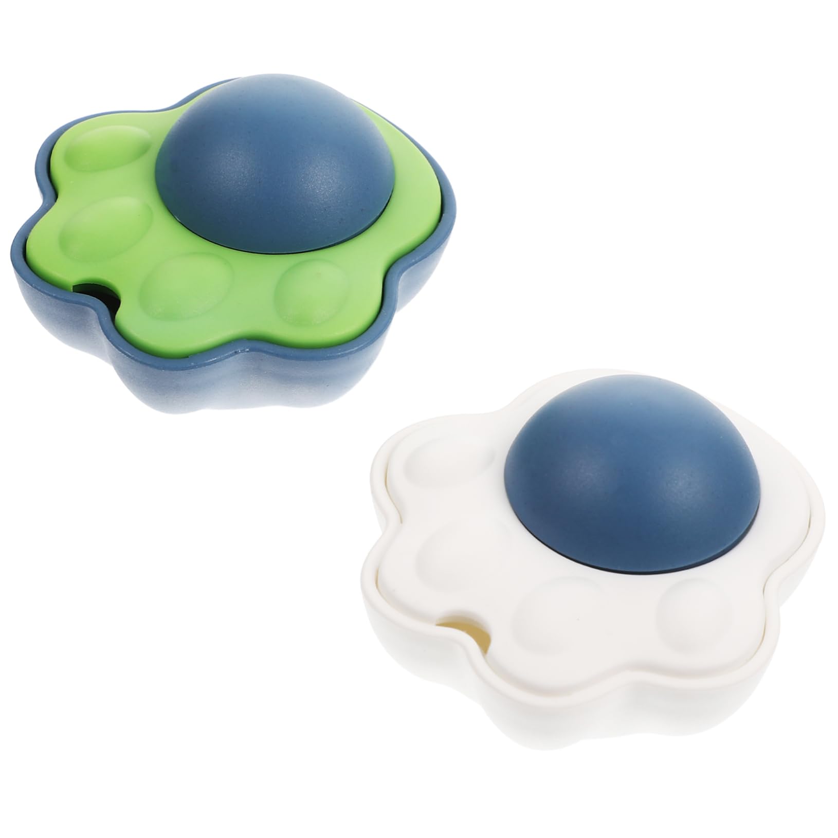 Yardwe 10sets Giocattolo Interattivo Per Gatti Da Palline Di Catnip Rotanti Gioco Per Pulizia Dei Denti e Divertimento Per Gatti Indoor Sicuro e Edibile