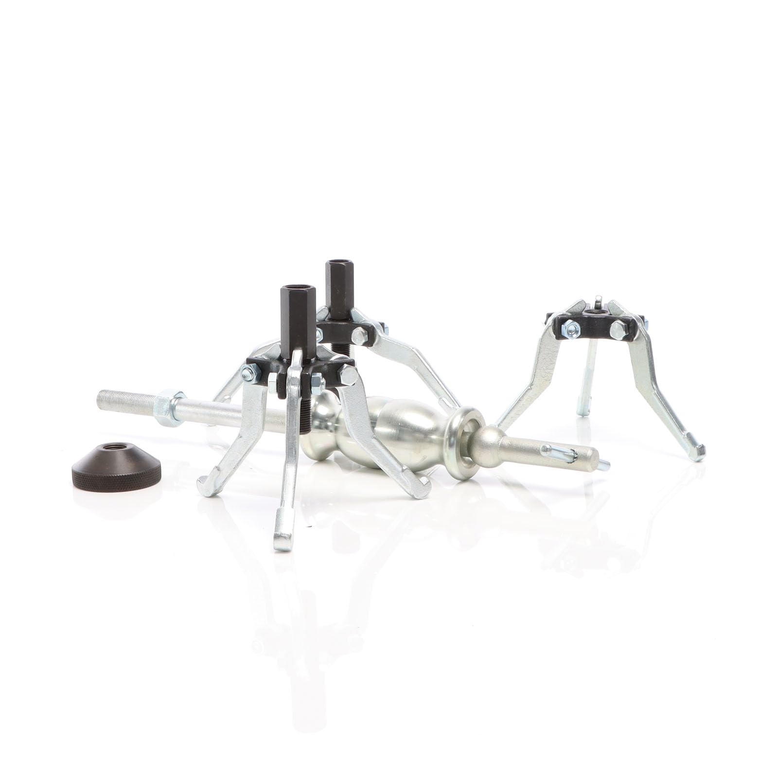 XPOtool Set 5 Pezzi estrattori a 3 Bracci per Cuscinetti Interni ed Esterni con Martello Scorrevole