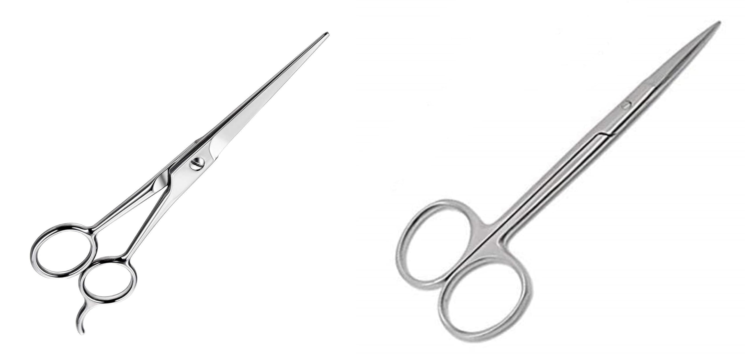 On Blow Professional Hair Cutting Scissors Set, 7.5 Iinch Salon Barber Scissor and 4.5 Inch Trimming Scissor, Stainless Steel, Pack of 2-image-21