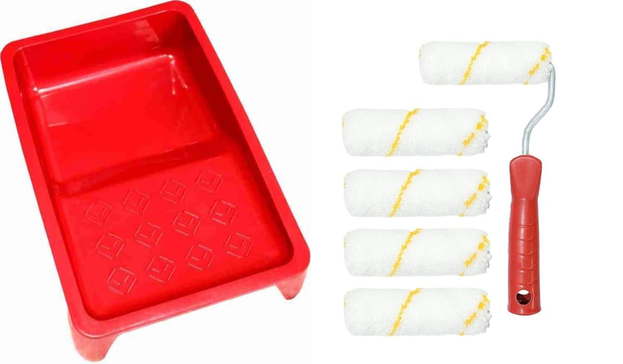 See full amazon price history chart for TICSER® 4inch cotton paint roller combo with tray, paint roller set, mini paint roller for wall painting paint in small areas interior/exterior TICSER® 4inch cotton paint roller combo with tray, paint roller set, mini paint roller for wall painting paint in small areas interior/exterior (B0D84857VX) Amazon Price History, Amazon Price Tracker