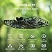HOVERAir X1 Self-Flying Camera Black Standard with PU case, Pocket-Sized Drone HDR Video Capture, Palm Takeoff, Intelligent Flight Paths, Follow-Me Mode, Foldable Camera Drone with Hands-Free Control