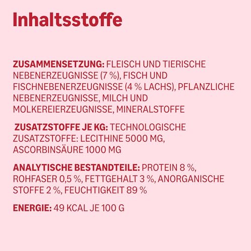 by Amazon Leckbarer Snack für Katzen, Lachs, 5 x 15 g, 75 g