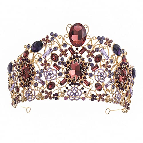 Corona de boda que no pesa: soluciona tu peinado nupcial con esta tiara de cristal cómoda