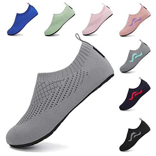 SAGUARO Herren Badeschuhe Damen Strandschuhe rutschfest Schwimmschuhe...