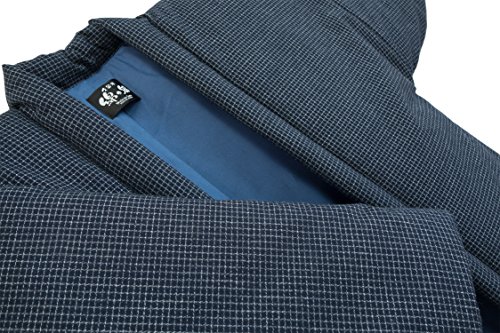 Lattice Pattern Hanten (Made in Japan Kimono-Style) Mens Size2