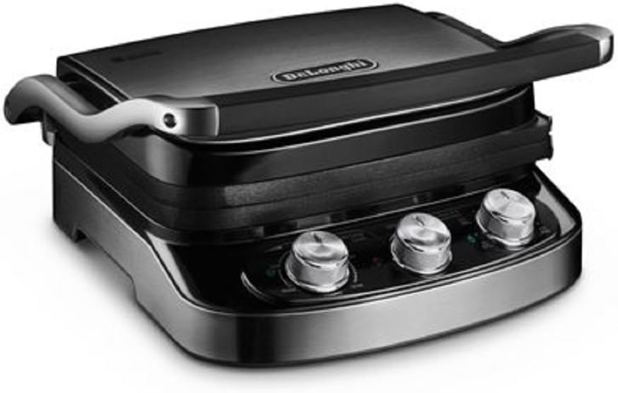 De'Longhi Electric Indoor Grill, Silver
