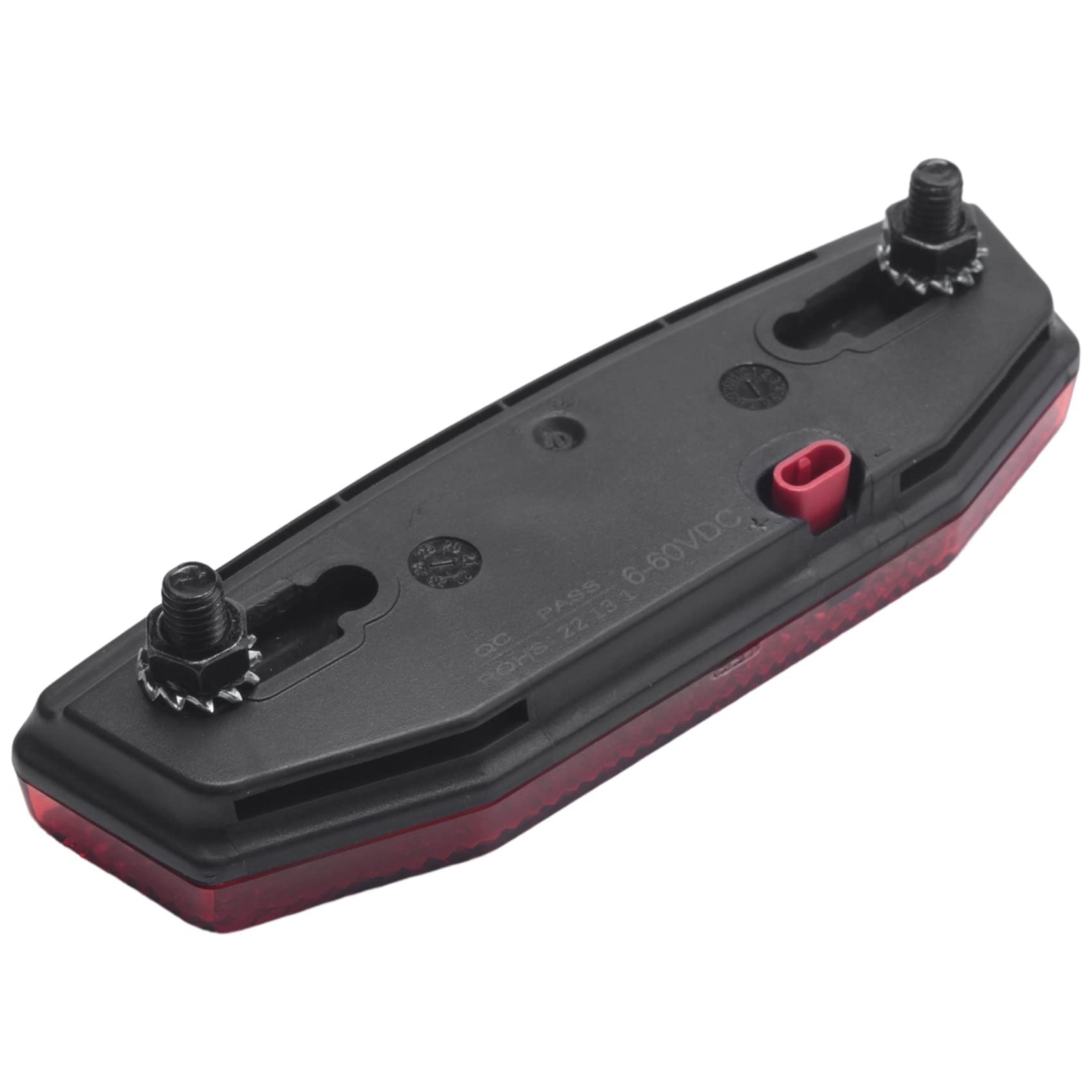 Luce Posteriore A LED Moto 6V-60V Luce Bicicletta Elettrica, Luce