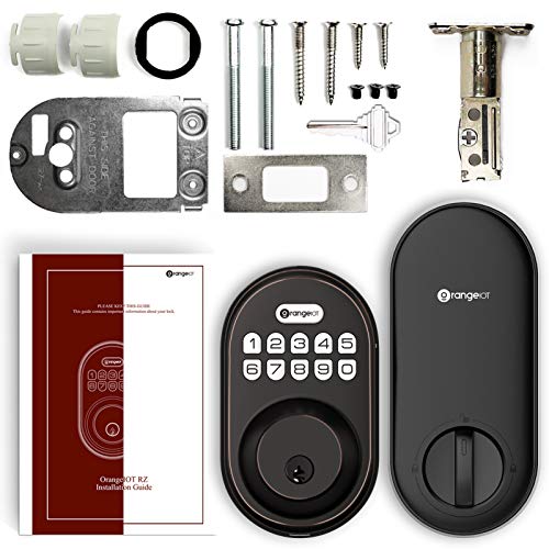 OrangeLion Keyless Entry Deadbolt Lock, Electronic Keypad Door Lock