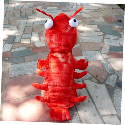 Disfraz rojo de langosta para perros talla XL miniatura 4