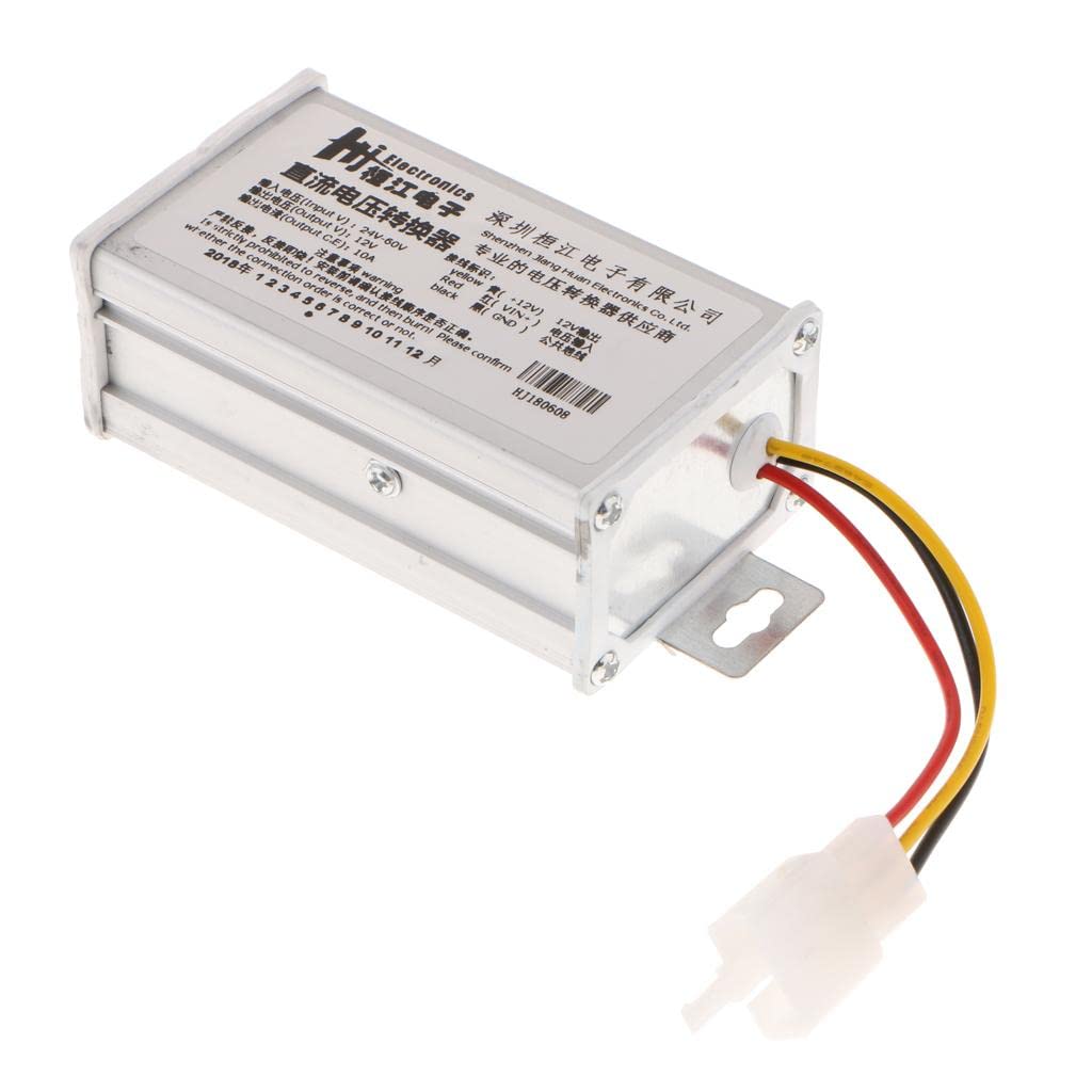 DC to DC Buck Converter Step Down Transformer Voltage Reducer Input 24-60V Output Power Supply Regulator for Electric Vehicle Car Bicylce and More|1 Piece DC to DC Buck Converter-image-32