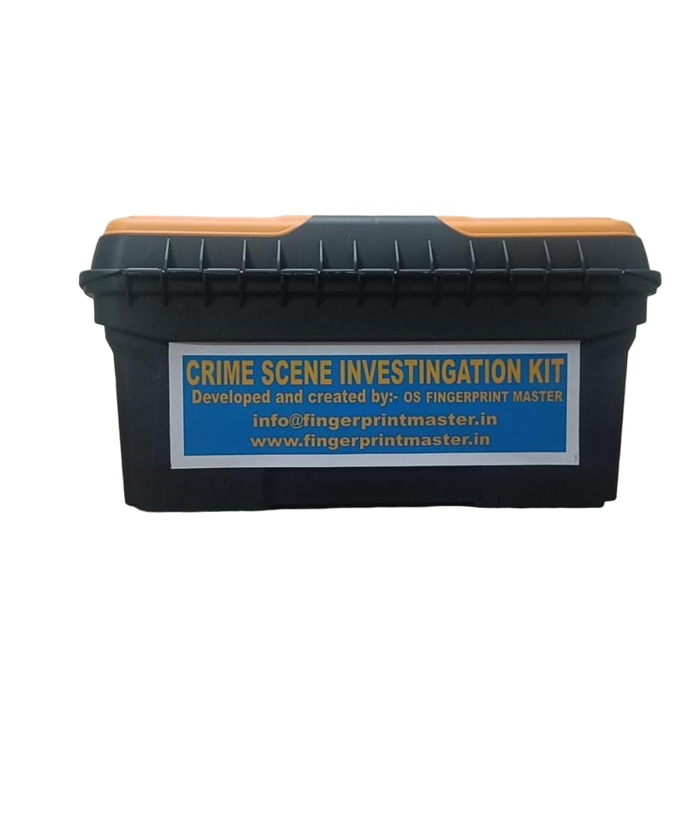 FINGERPRINT MASTER | Crime Scene Investigation Kit | Forensic Evidence ...