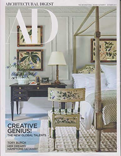 Architectural Digest Magazine (October, 2017) Single Issue Magazine – January 1, 1917