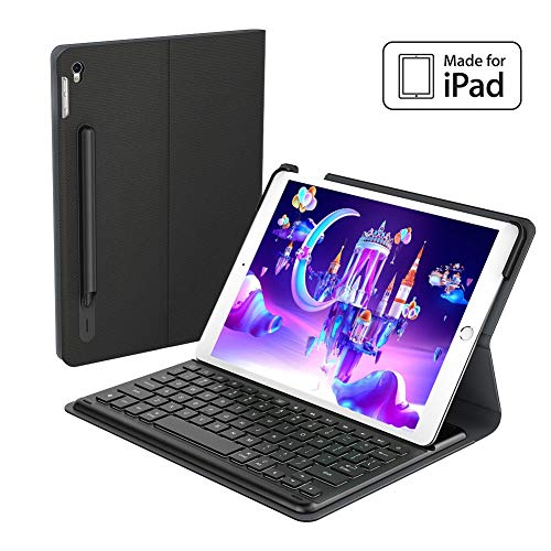 Genuine Apple MFi Certified iPad Pro 10.5 Case Keyboard with Smart Connector Backlit