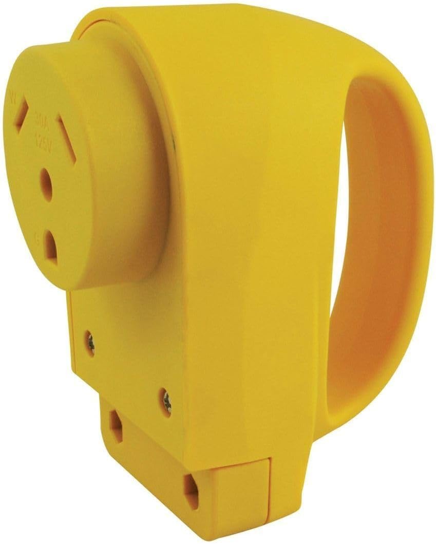 TM Replacement for/Fits ParkPower Female Replacement Power Cord End with Handle 30a #30FCRV